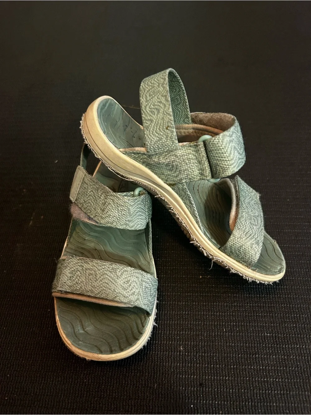 KEEN Kids Newport H2 Sport Sandals toddler Size 11 Green Hiking Water Shoes